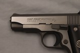 COLT,  First Edition Stainless .380 Govt. Model, Custom Shop Limited Edition, .380, Cased   - 9 of 15