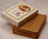 Colt Lady Deringer Cased Pair, Gold Plated w/Faux Pearl Grips, w/RARE outer box, Cal. .22 Short   - 3 of 17