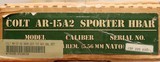 Colt AR15 A2, Pre-Ban, HBAR Sporter, EXC COND,  w/ Box & All accessories.  SN: SP 220035  - 20 of 20