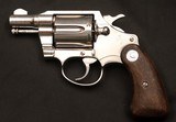Colt, Detective Special, .38 Special, Rare Factory Nickel Plating, c.1964, Exc. Condition - 1 of 16