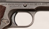 US&S M1911-A1, .45ACP, 5in. Barrel, Correct in all ways, c.1943 - 18 of 18
