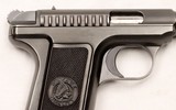 Savage, M1907, Fantastic Condition, .32 Cal. 3 3/4” Barrel - 6 of 17