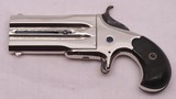 F. Wesson Double Barrel Derringer w/ Dirk, .41 RF, Restored, Cased, c.1860’s, Antique - 8 of 20