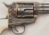 COLT,  Engraved, Inlayed, Cased by R.P. Nott, Colt Master Engraver, .38 WCF 4 3/4”, c1906 - 5 of 20