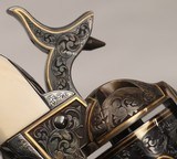 COLT,  Engraved, Inlayed, Cased by R.P. Nott, Colt Master Engraver, .38 WCF 4 3/4”, c1906 - 14 of 20