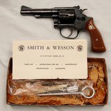 S&W M34-1 (22 Kit Gun) 99%, w/ Box, Tools & Papers, c.1971, .22LR with 4 In. Barrel - 1 of 20