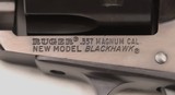 Ruger, N.M. Blackhawk, Dual Cyl. .357 & 9mm, 4 5/8” Barrel, c.1976  SN: 33-50119  - 3 of 17