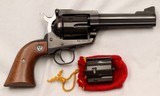 Ruger, N.M. Blackhawk, Dual Cyl. .357 & 9mm, 4 5/8” Barrel, c.1976  SN: 33-50119  - 5 of 17