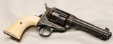 Colt, SAA, “Frontier Six Shooter”, Engraved, .44-40 x 4 3/4”, SN: 175023, Colt letter, ANTIQUE - 8 of 20
