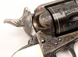 Colt, SAA, “Frontier Six Shooter”, Engraved, .44-40 x 4 3/4”, SN: 175023, Colt letter, ANTIQUE - 11 of 20