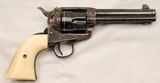Colt, SAA, “Frontier Six Shooter”, Engraved, .44-40 x 4 3/4”, SN: 175023, Colt letter, ANTIQUE - 9 of 20