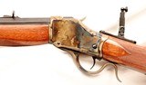 Winchester M1885, High Wall, Octagonal Barrel Rifle, .38-55, 32” barrel, Restored, c.1897, ANTIQUE  SN:46971 - 9 of 20