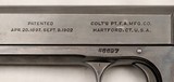 COLT,  M-1903 Pocket (Hammer), .38 Rimless, 4 1/4