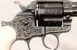 Colt, M-1878, “Frontier Double Action”, Engraved, Cased, .44-40 x 5 1/2”, c.1891, Colt letter, ANTIQUE  - 10 of 20