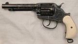 Colt, M-1878, “Frontier Double Action”, Engraved, Cased, .44-40 x 5 1/2”, c.1891, Colt letter, ANTIQUE  - 3 of 20