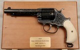 Colt, M-1878, “Frontier Double Action”, Engraved, Cased, .44-40 x 5 1/2”, c.1891, Colt letter, ANTIQUE  - 1 of 20