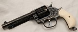 Colt, M-1878, “Frontier Double Action”, Engraved, Cased, .44-40 x 5 1/2”, c.1891, Colt letter, ANTIQUE  - 4 of 20
