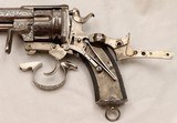 St Etienne, French Engraved 11mm Revolver, Interesting Complications - 5 of 20