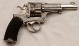 St Etienne, French Engraved 11mm Revolver, Interesting Complications - 6 of 20