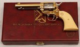 Colt  “1819-ALABAMA SESQUICENTENNIAL -1969”  Revolver, Gold Plated, Un-Fired, .22 Cal - 3 of 20