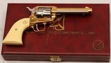 Colt  “1819-ALABAMA SESQUICENTENNIAL -1969”  Revolver, Gold Plated, Un-Fired, .22 Cal - 4 of 20