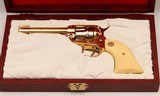 Colt  “1819-ALABAMA SESQUICENTENNIAL -1969”  Revolver, Gold Plated, Un-Fired, .22 Cal - 2 of 20
