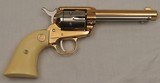 Colt  “1819-ALABAMA SESQUICENTENNIAL -1969”  Revolver, Gold Plated, Un-Fired, .22 Cal - 8 of 20