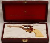 Colt  “1819-ALABAMA SESQUICENTENNIAL -1969”  Revolver, Gold Plated, Un-Fired, .22 Cal - 1 of 20