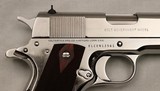 Colt Custom Government Model, Super 38 Auto, AS NEW, Bright Stainless  - 10 of 19