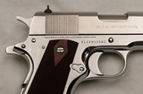 Colt Custom Government Model, Super 38 Auto, AS NEW, Bright Stainless  - 14 of 19