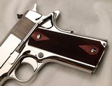 Colt Custom Government Model, Super 38 Auto, AS NEW, Bright Stainless  - 8 of 19