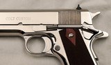 Colt Custom Government Model, Super 38 Auto, AS NEW, Bright Stainless  - 7 of 19