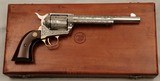 COLT  SAA,  Engraved, Signed, Un-Fired, Cased - 3 of 19