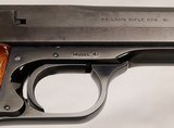 S&W M-41, Rimfire Single Action Target pistol, .22LR x 7 3/8” Barrel, w/ Muzzle Brake & Weight, Excellent Cond. - 17 of 19