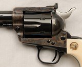 COLT, New Frontier SAA, .44 Special X 7 1/2”, Royal Blue / Case / Ivory, New Un-fired, Box   - 3 of 20