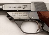 High Standard, Supermatic Citation, Model 106, c.1967, w/2 Mags, Weight, Box, & Custom Grips,  Exc. Cond.  - 4 of 20