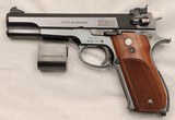 S & W, .38 Master Model No. 52-1, .38 Special Wad Cutter, 5” Barrel, Weight, 2 Mags. Scr Driver & Box - 3 of 20