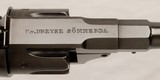 Dreyse M-1879 Reichsrevolver, 11mm with a 6” Barrel, EXC. Cond. SN: 266 - 9 of 20
