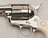 COLT,  SAA, .45, 4 3/4” Barrel, Nickel w/ Factory Ivory, Model P1841, NEW,  Box & Papers, SN: SA92845  - 16 of 18