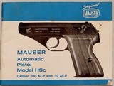 Mauser HSc, 2 Barrel Set .380 & .32, Rare Combination, w/Box - 18 of 19