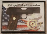Colt, M1903 Hammerless, .32 ACP, 2016 Vintage, by U.S. Armament, NEW - 18 of 19