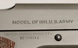 COLT, M-1911, (U.S. ARMY), Mfg’d. in 1919, Re-Finish - 11 of 20