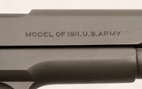 COLT, M-1911, (U.S. ARMY), Mfg’d. in 1919, Re-Finish - 12 of 20