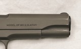 COLT, M-1911, (U.S. ARMY), Mfg’d. in 1919, Re-Finish - 15 of 20