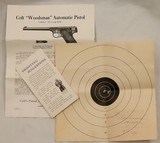 COLT, Woodsman, 4 1/2”, c.1940 w/Box, Papers, Screw Driver, EXC. Cond.   - 17 of 17