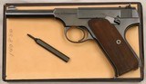 COLT, Woodsman, 4 1/2”, c.1940 w/Box, Papers, Screw Driver, EXC. Cond.   - 16 of 17