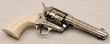 Colt, SAA, TEXAS History, Restored, Engraved, Ivory, .38-40 x 4 3/4”, SN: 142240, Colt letter, ANTIQUE  - 7 of 20