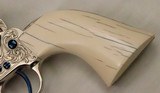 Colt, SAA, TEXAS History, Restored, Engraved, Ivory, .38-40 x 4 3/4”, SN: 142240, Colt letter, ANTIQUE  - 5 of 20