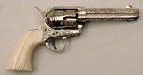 Colt, SAA, TEXAS History, Restored, Engraved, Ivory, .38-40 x 4 3/4”, SN: 142240, Colt letter, ANTIQUE  - 6 of 20