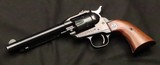 Ruger, Single Six, Early Three Screw, c. 1957, .22 LR, 5 1/2” Barrel, Excellent Cond. w/Holster. - 8 of 17